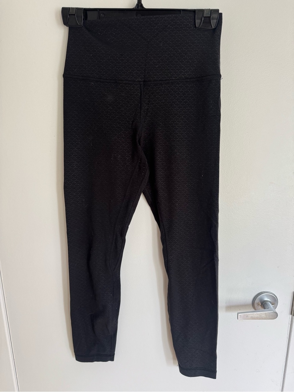 lululemon athletica Align Patterned Black High-Rise Leggings